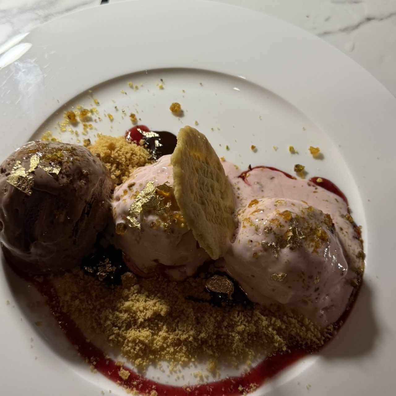 Trío de gelato
