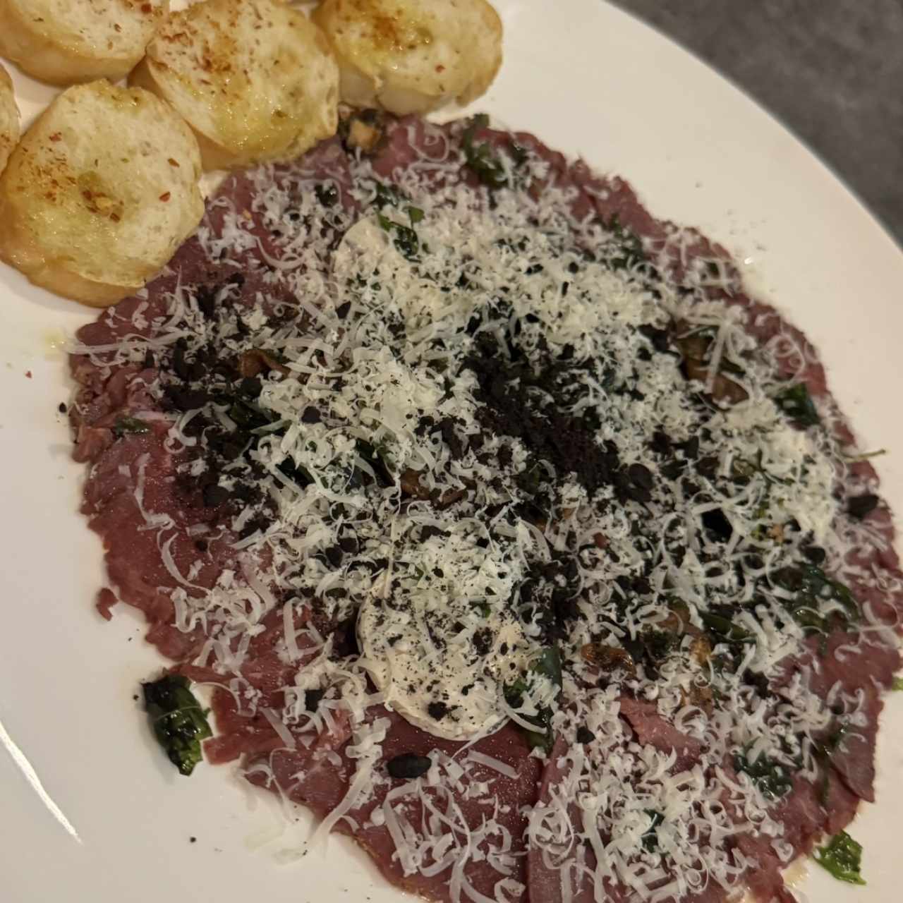 Entradas Frías - Carpaccio Ahumado