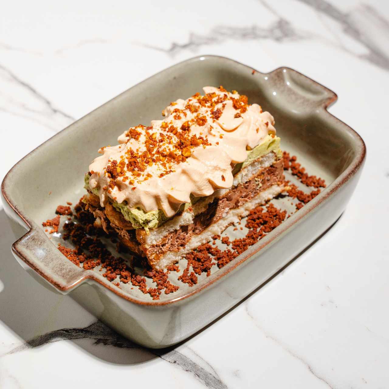 Tiramisú de Pistacho