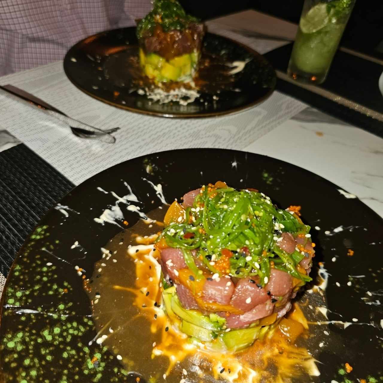 Entradas Frías - Tuna Tartar