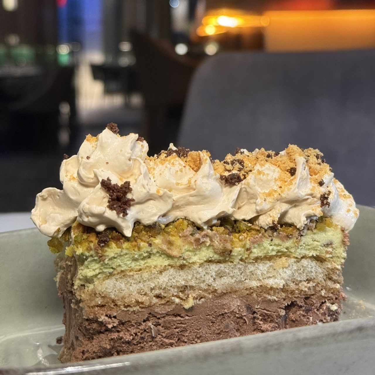 Postres - Tiramisú de Pistacho