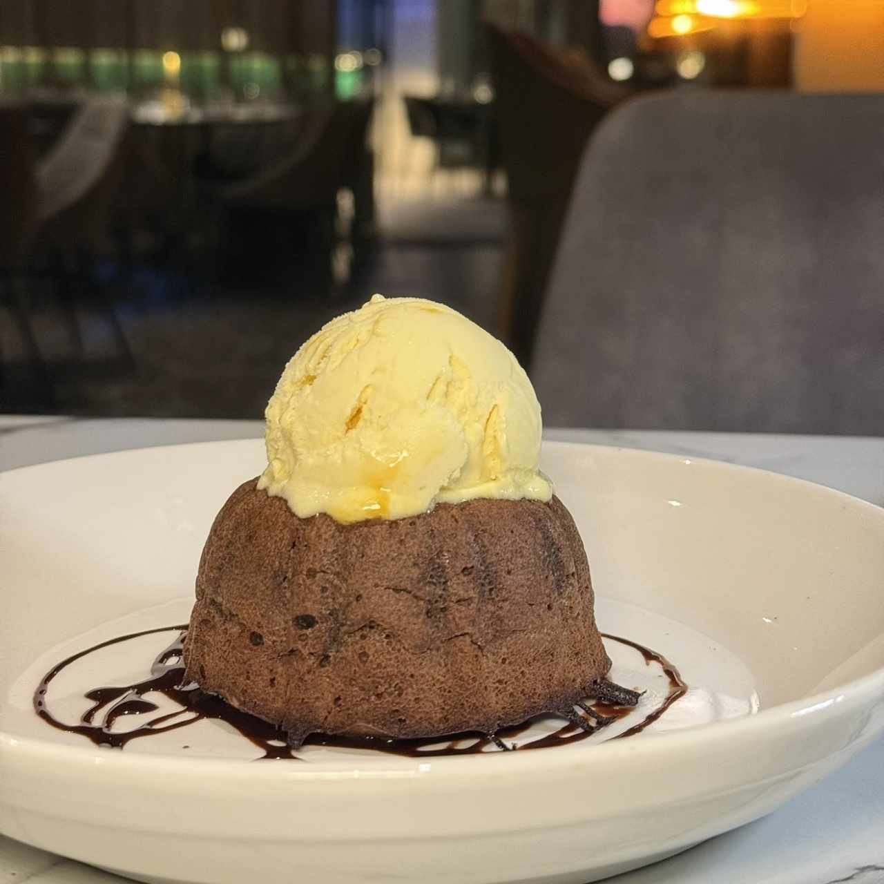 Postres - Volcán de chocolate