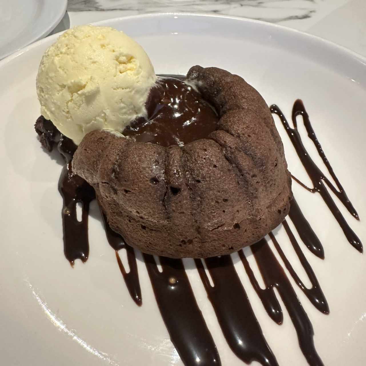 Postres - Volcán de chocolate