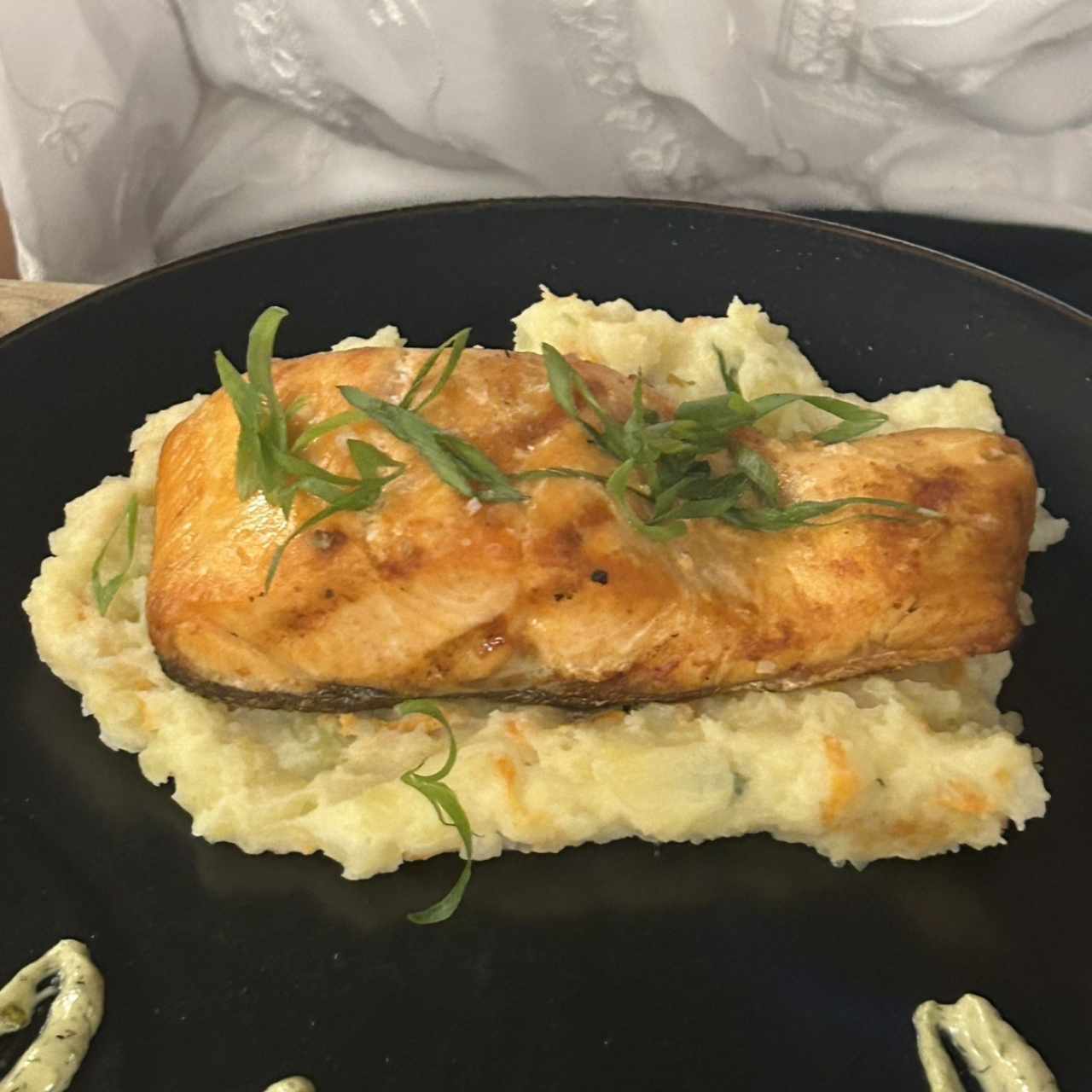 Salmón al grill