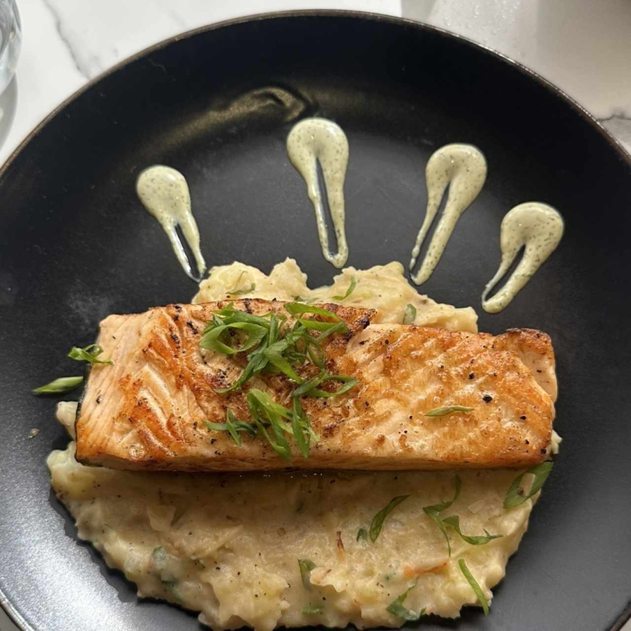 Salmón al grill