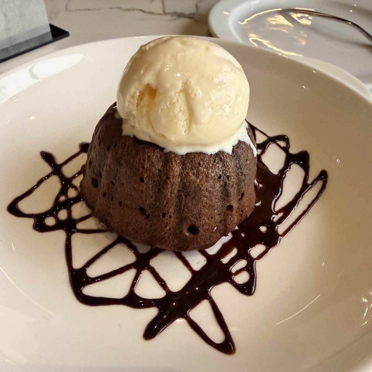 Postres - Volcán de chocolate
