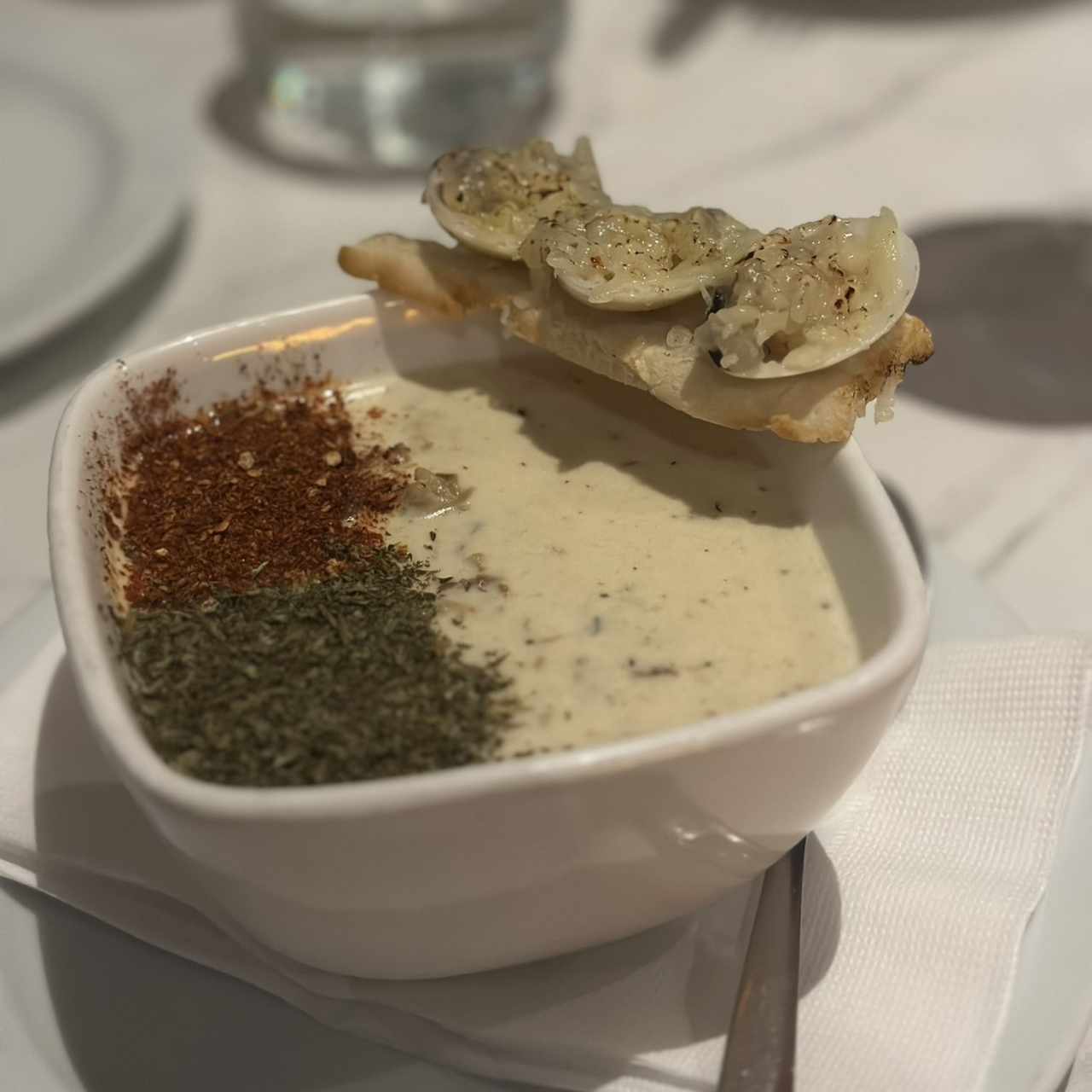 Entradas Calientes - Clam Chowder