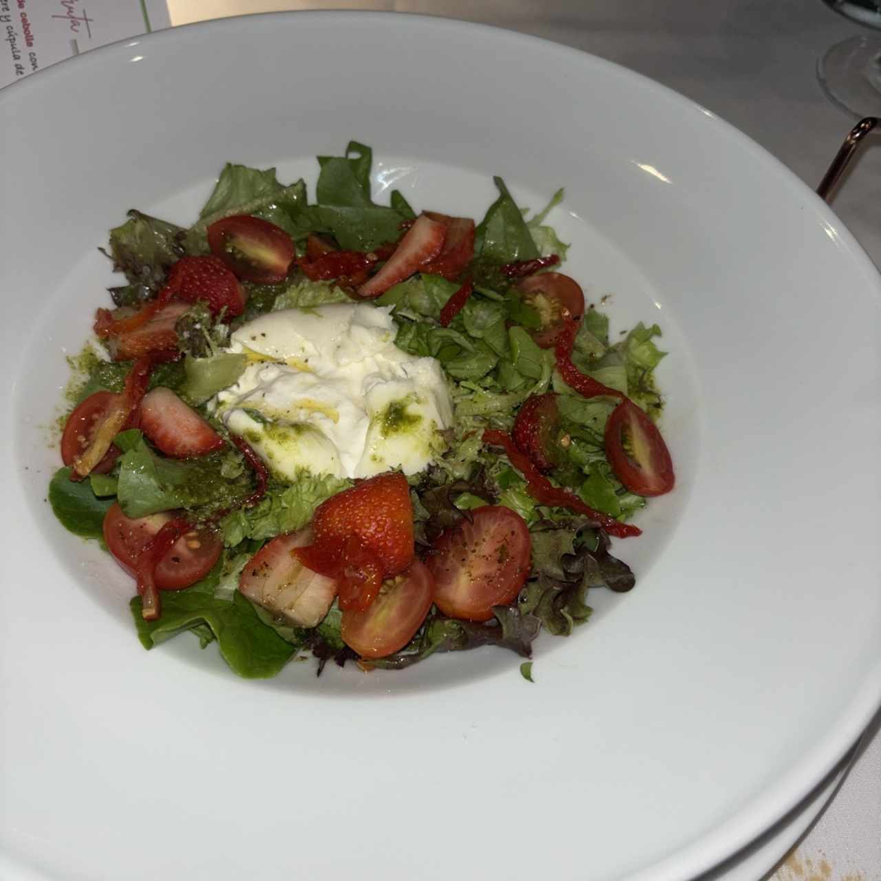 ENTRADAS - Burrata de búfala