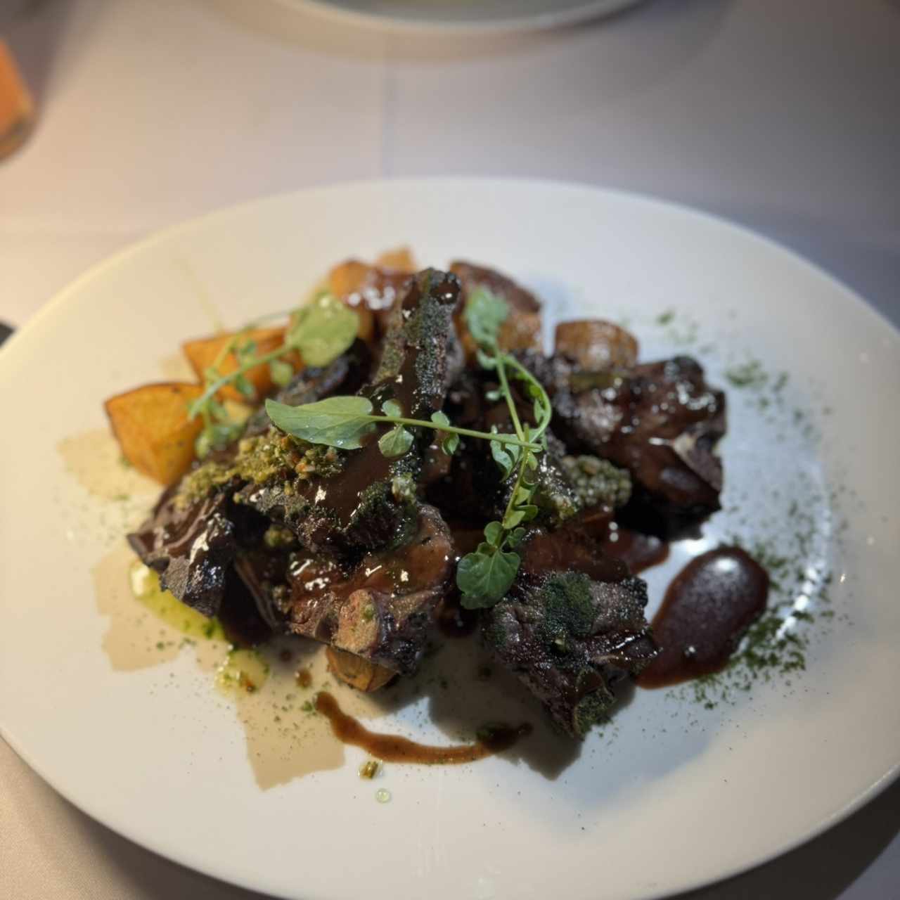Media pieza de Lamb rack