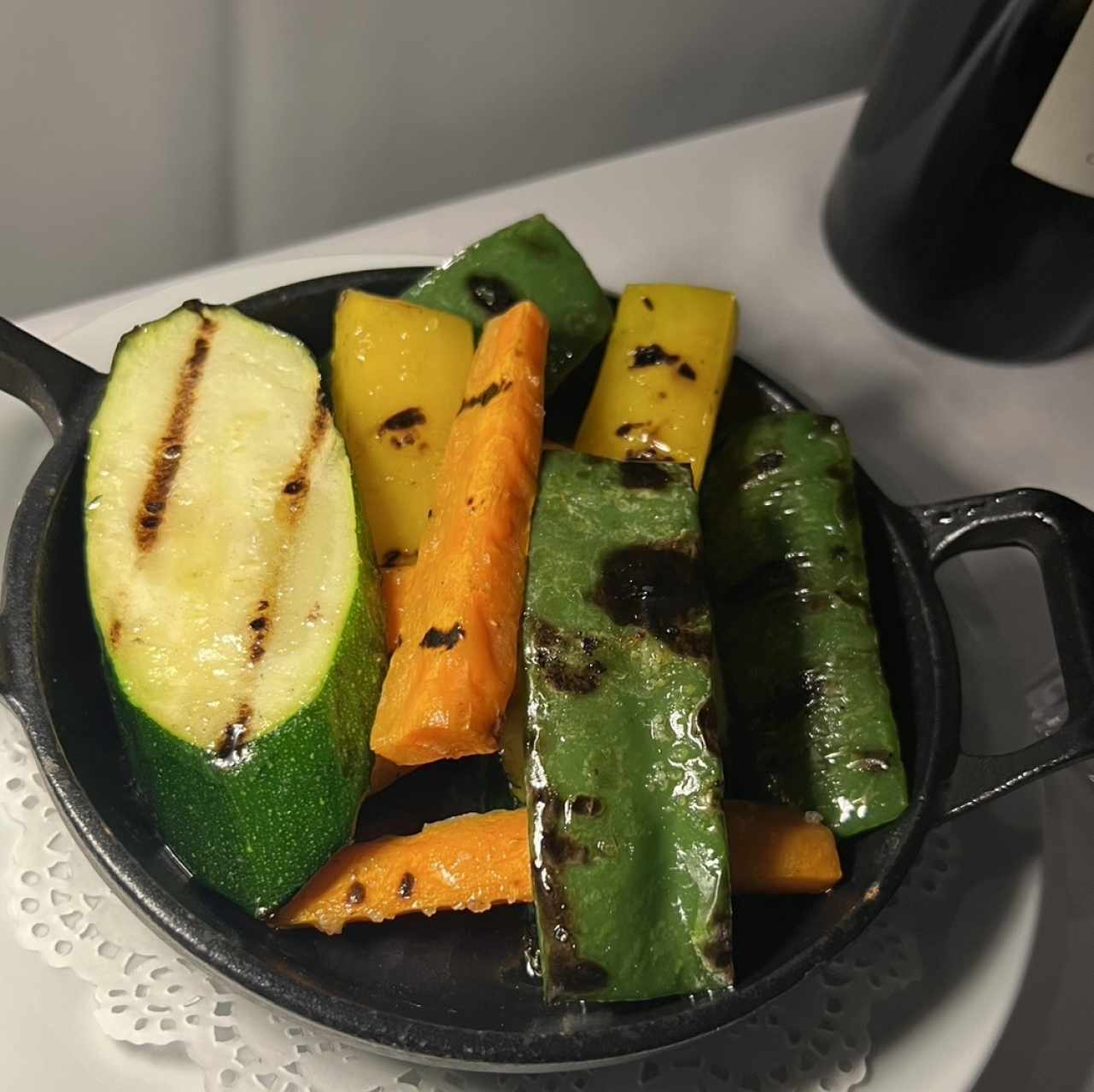 Vegetales a la brasa