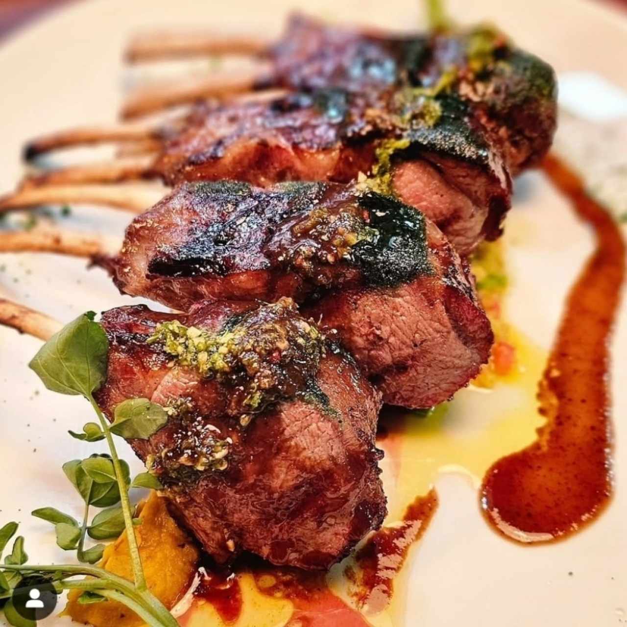 Lamb rack pieza completa