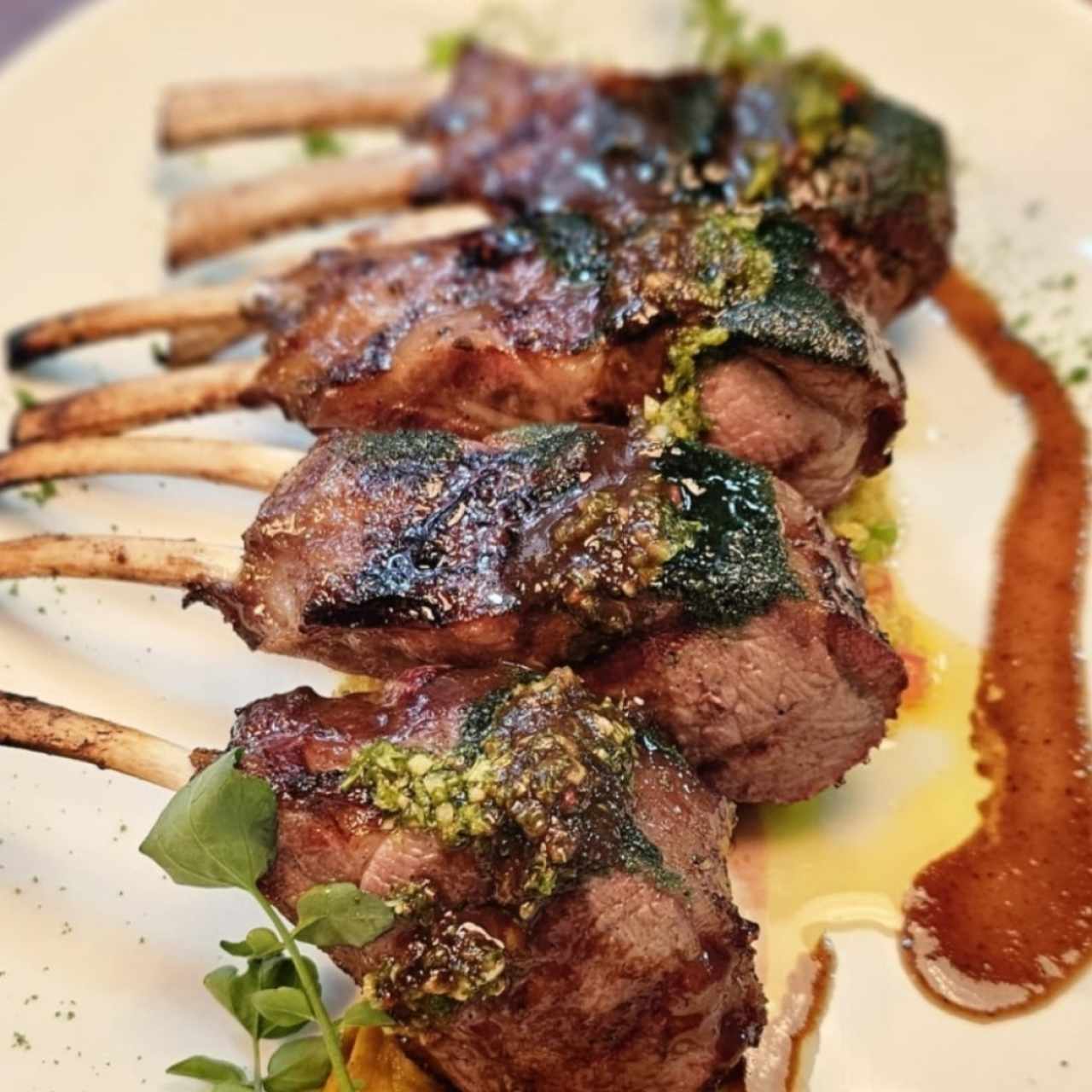 Lamb rack pieza completa