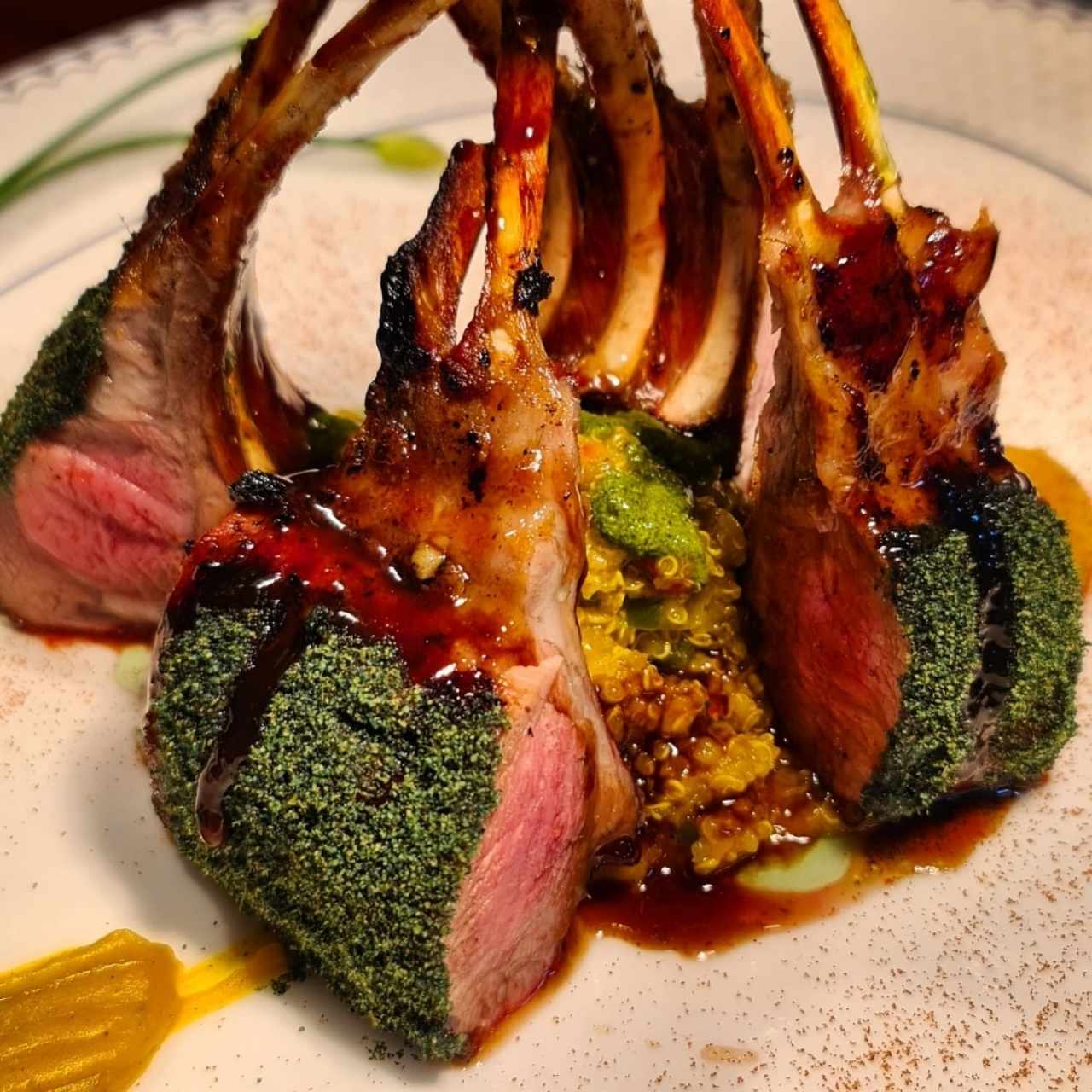 Lamb rack pieza completa