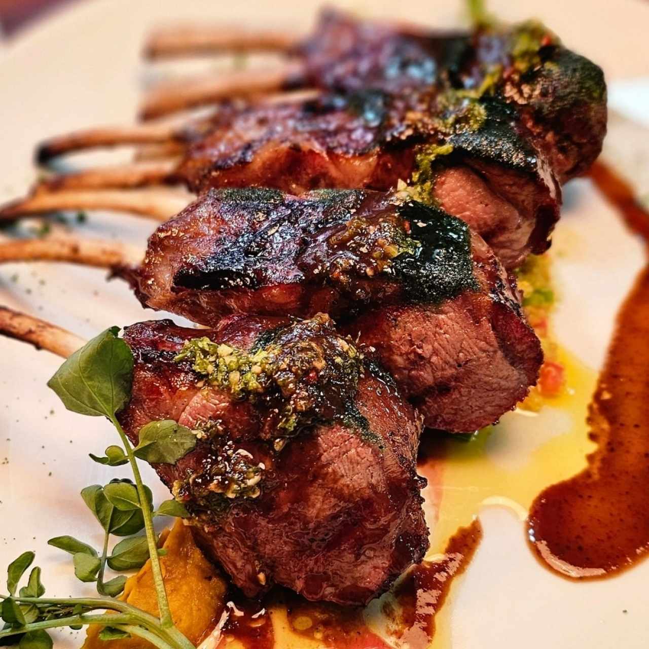 Lamb rack pieza completa