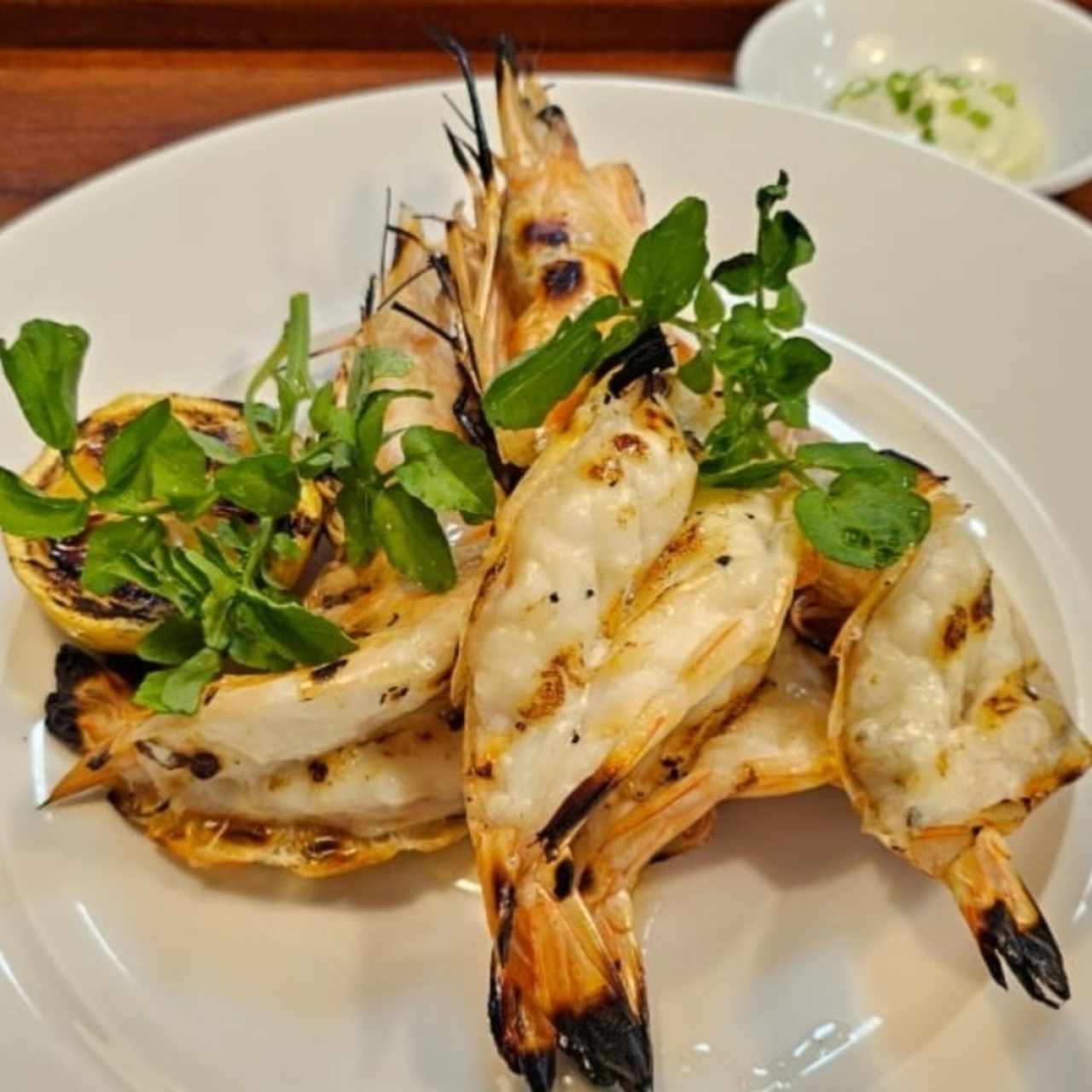 Langostinos jumbo a la brasa