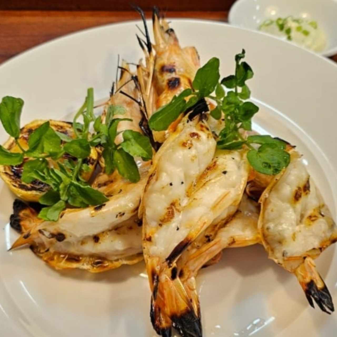 Langostinos jumbo a la brasa