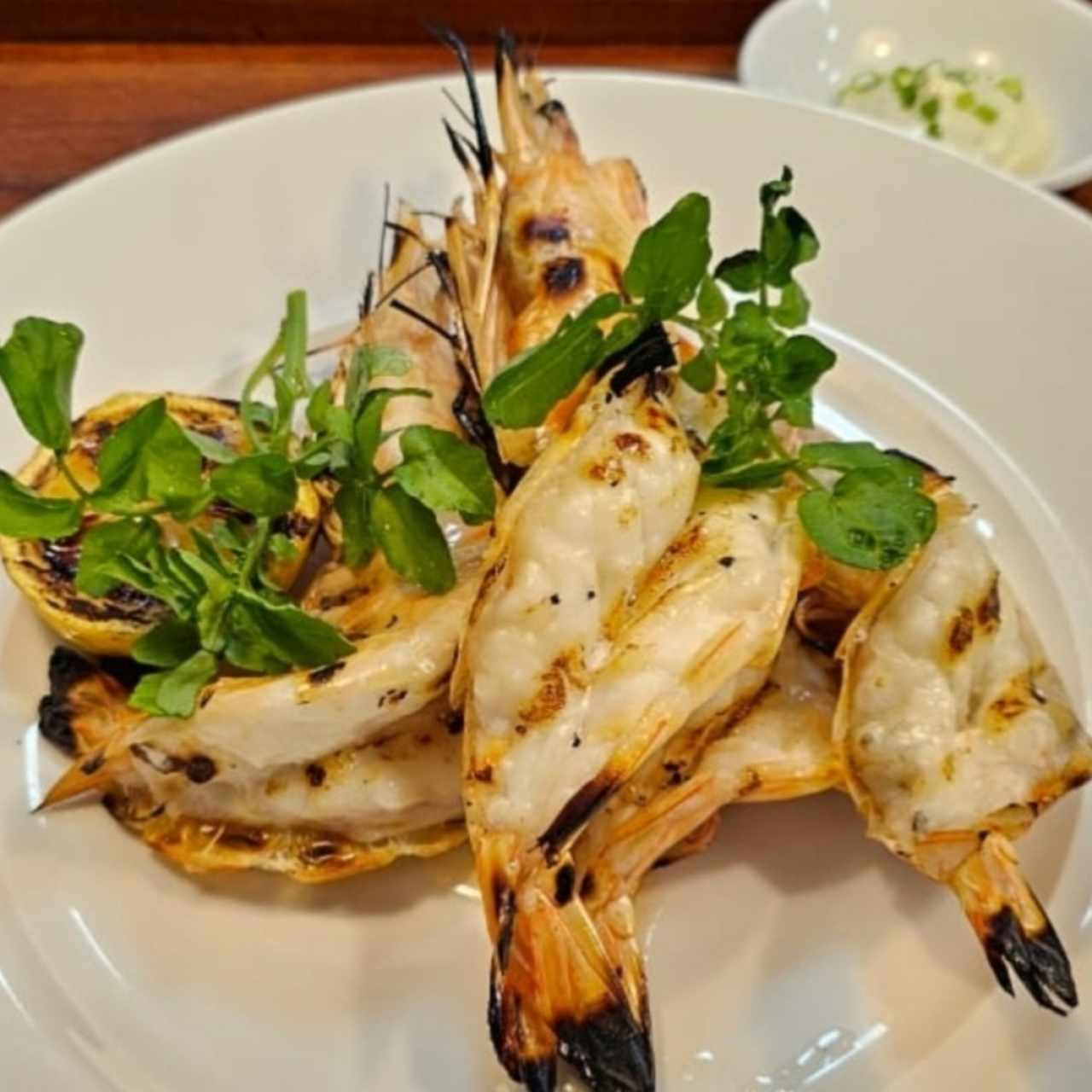 Langostinos jumbo a la brasa