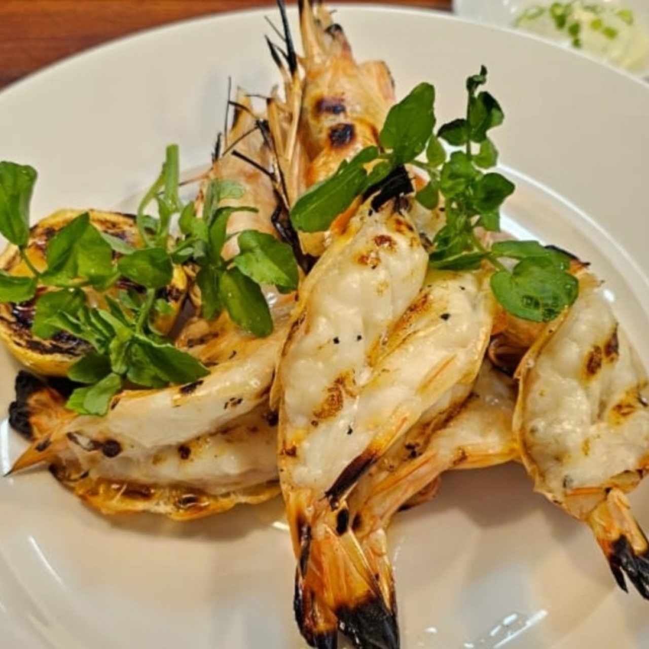 Langostinos jumbo a la brasa