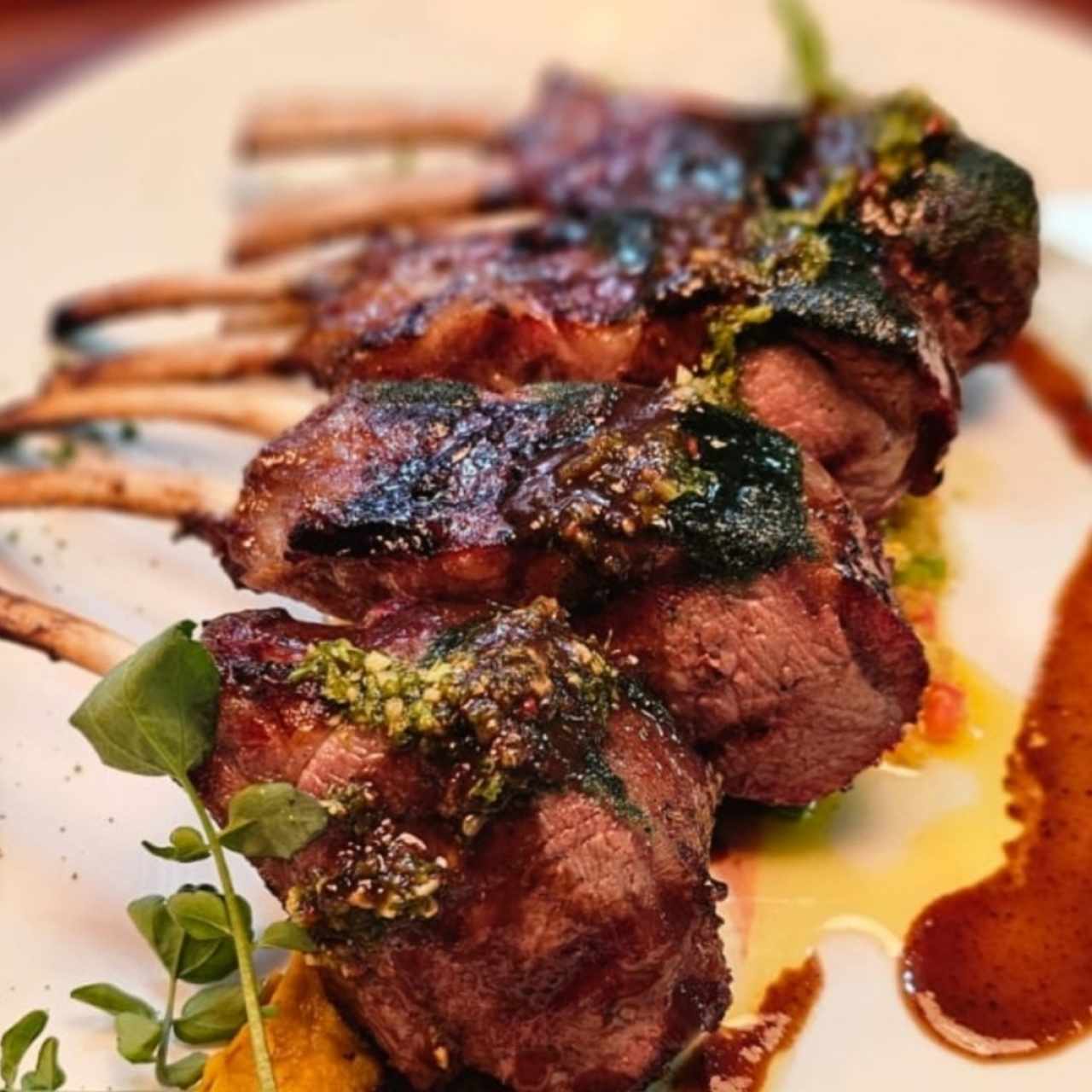 Lamb rack pieza completa