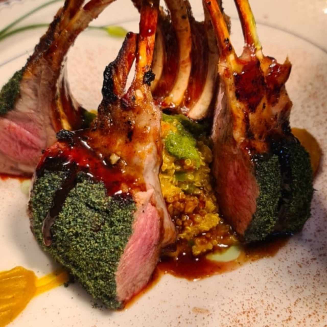 Lamb rack pieza completa
