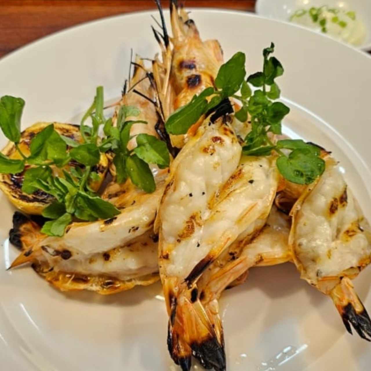 Langostinos jumbo a la brasa