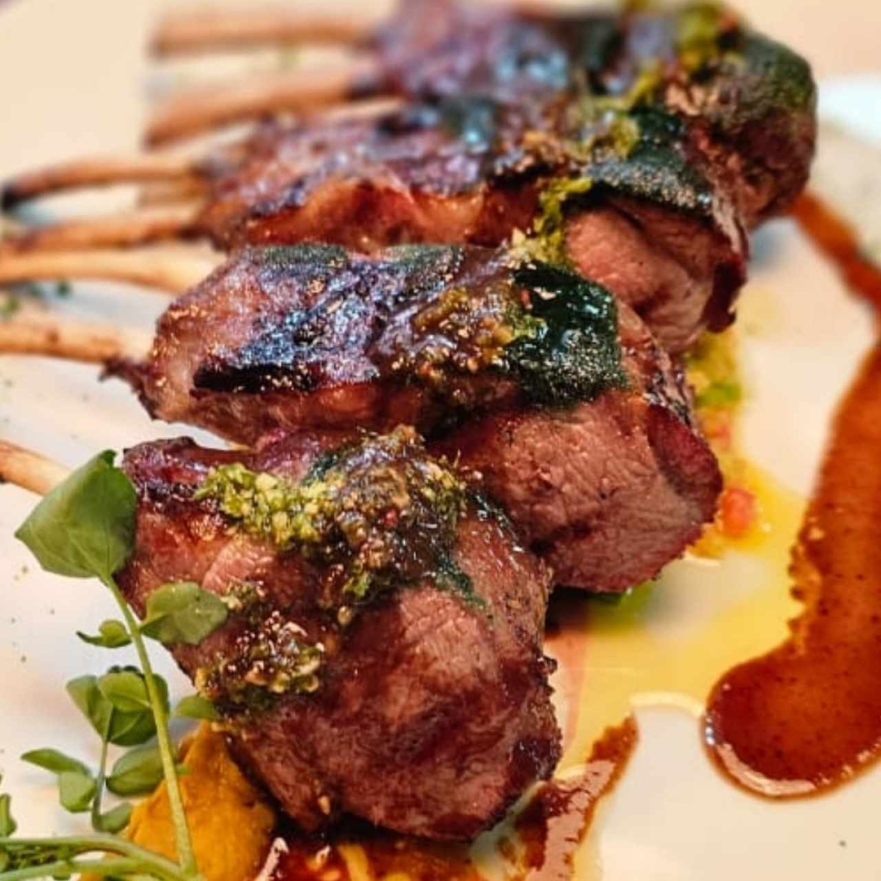 Lamb rack pieza completa