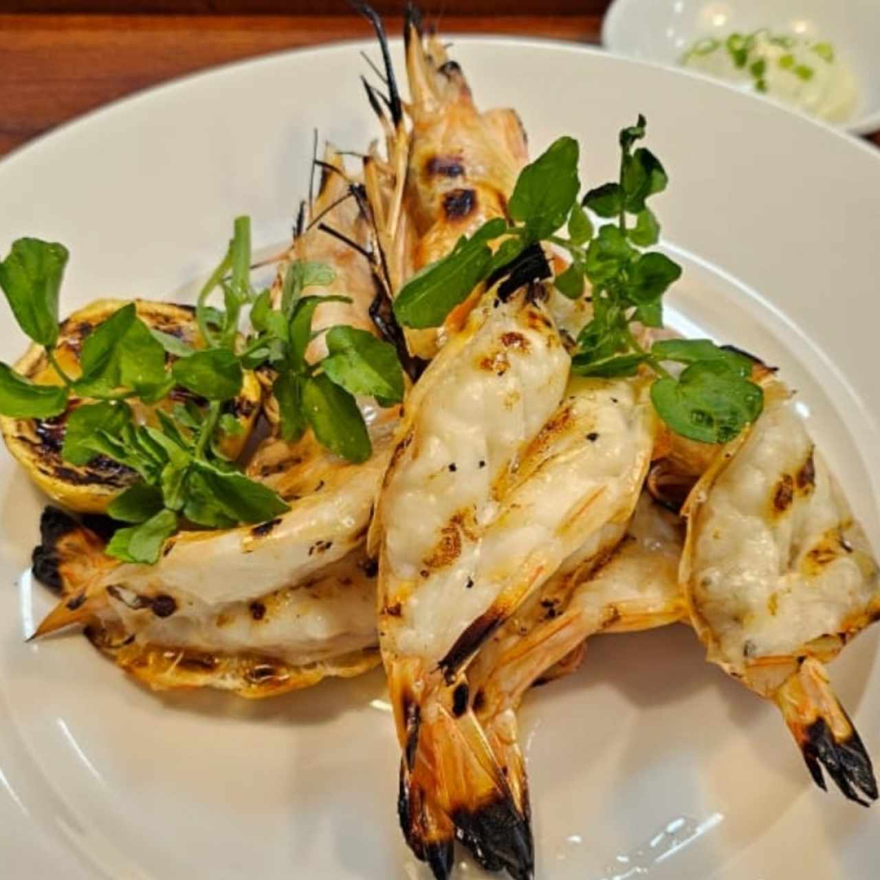Langostinos jumbo a la brasa