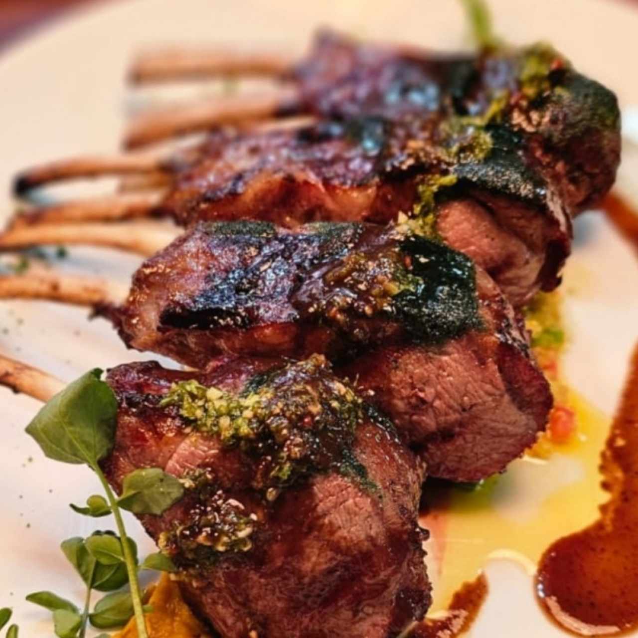 Lamb rack pieza completa