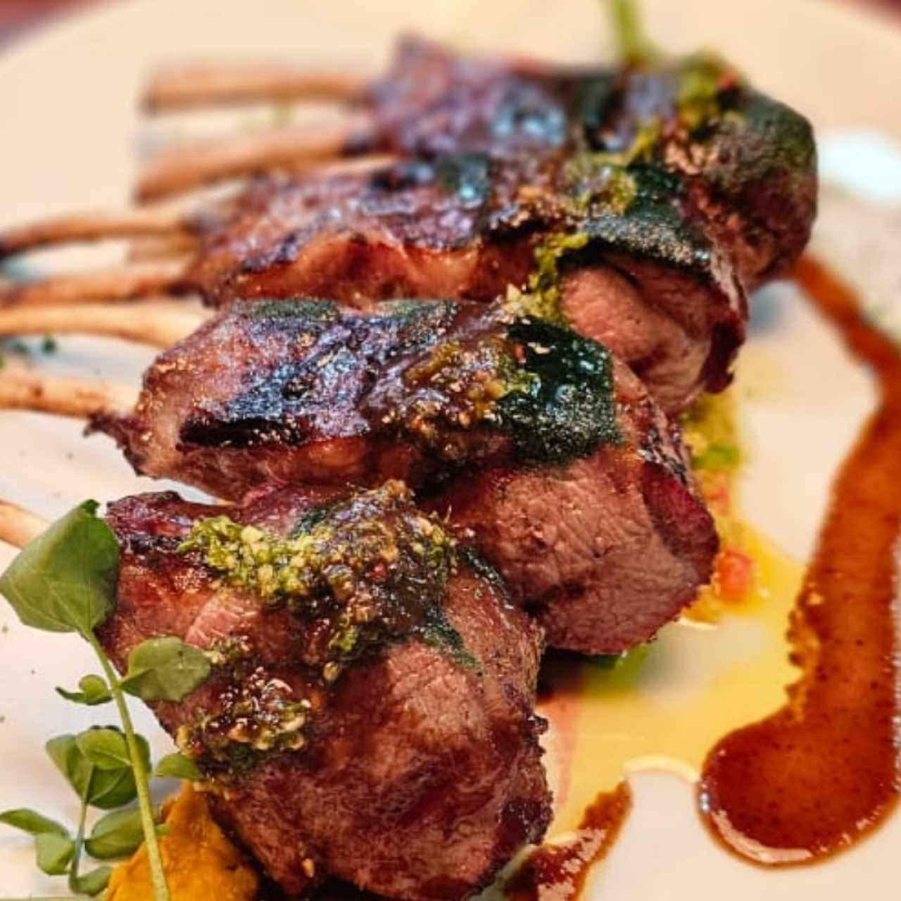 Lamb rack pieza completa