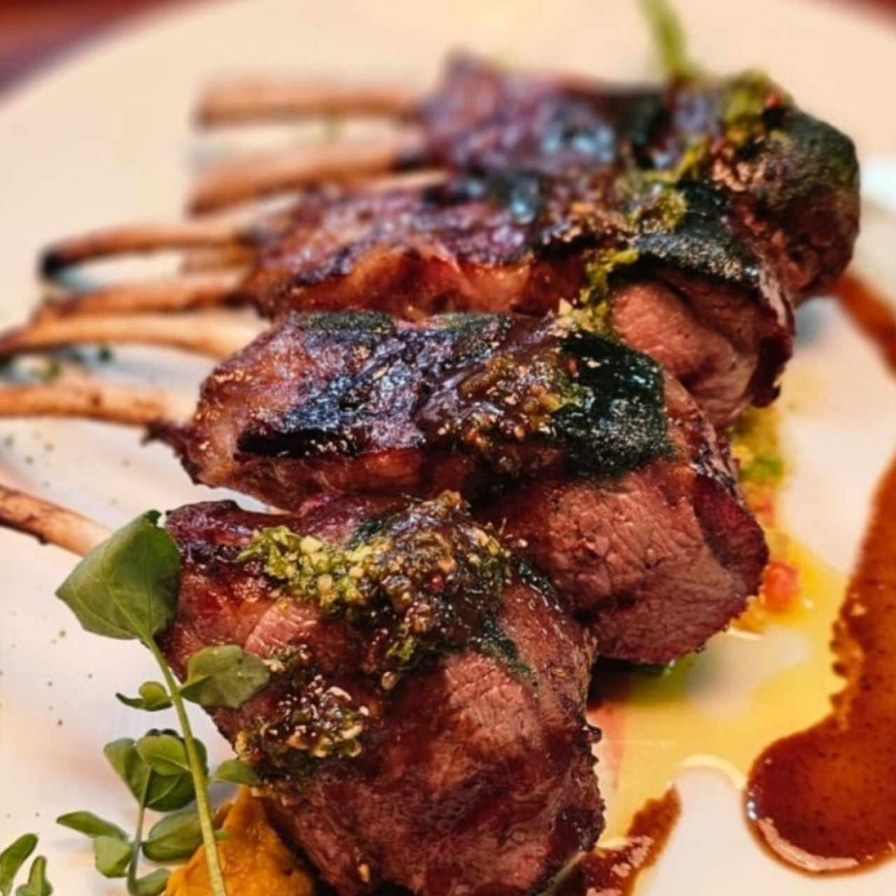 Lamb rack pieza completa