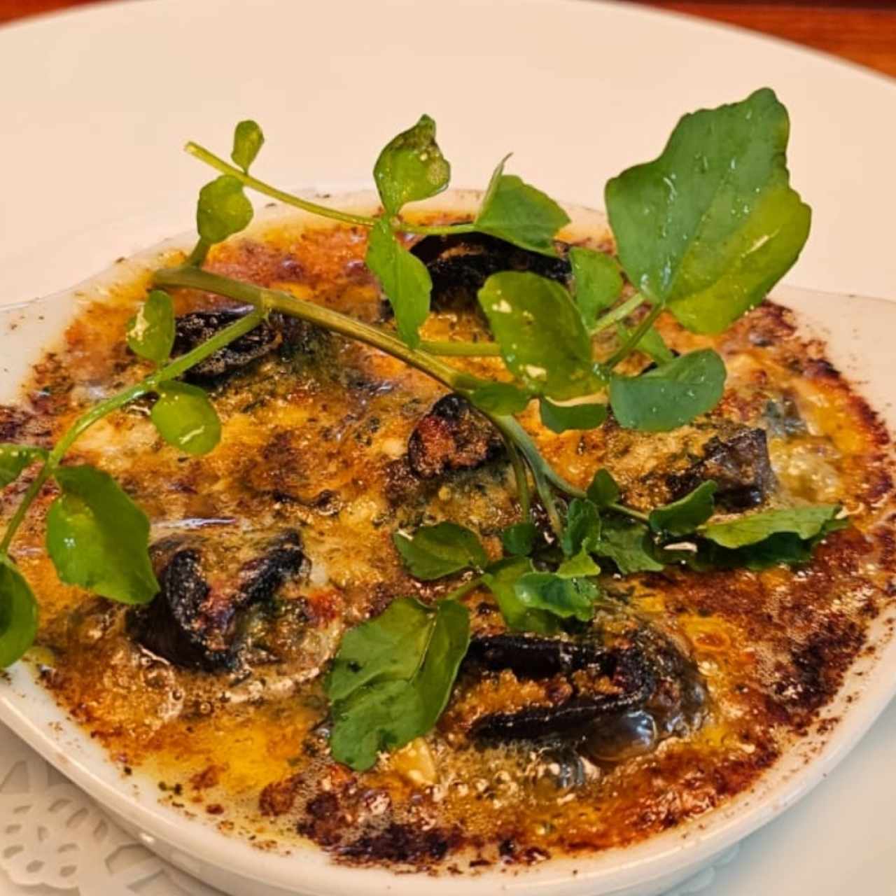 Scargots a la bourguinonne