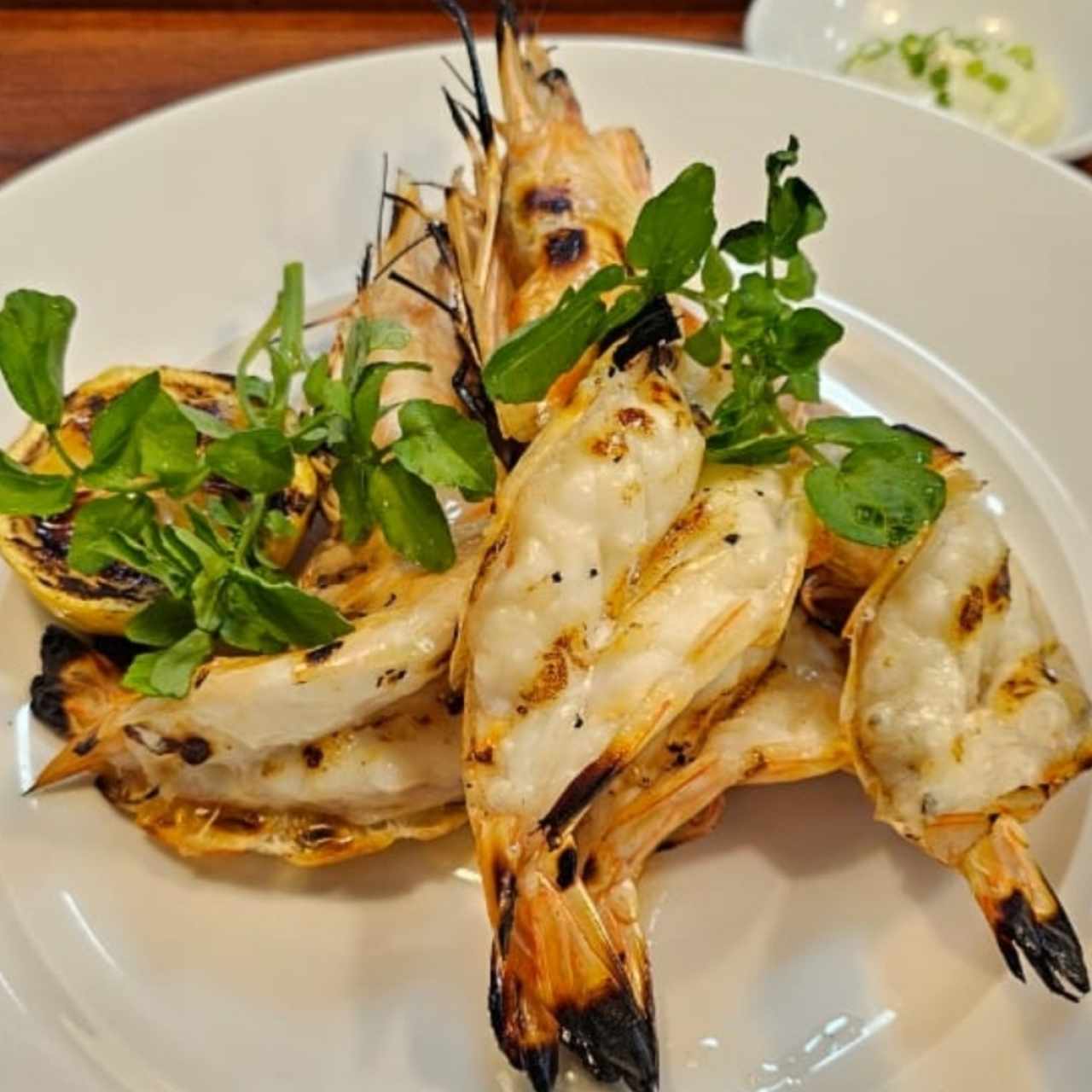 Langostinos jumbo a la brasa