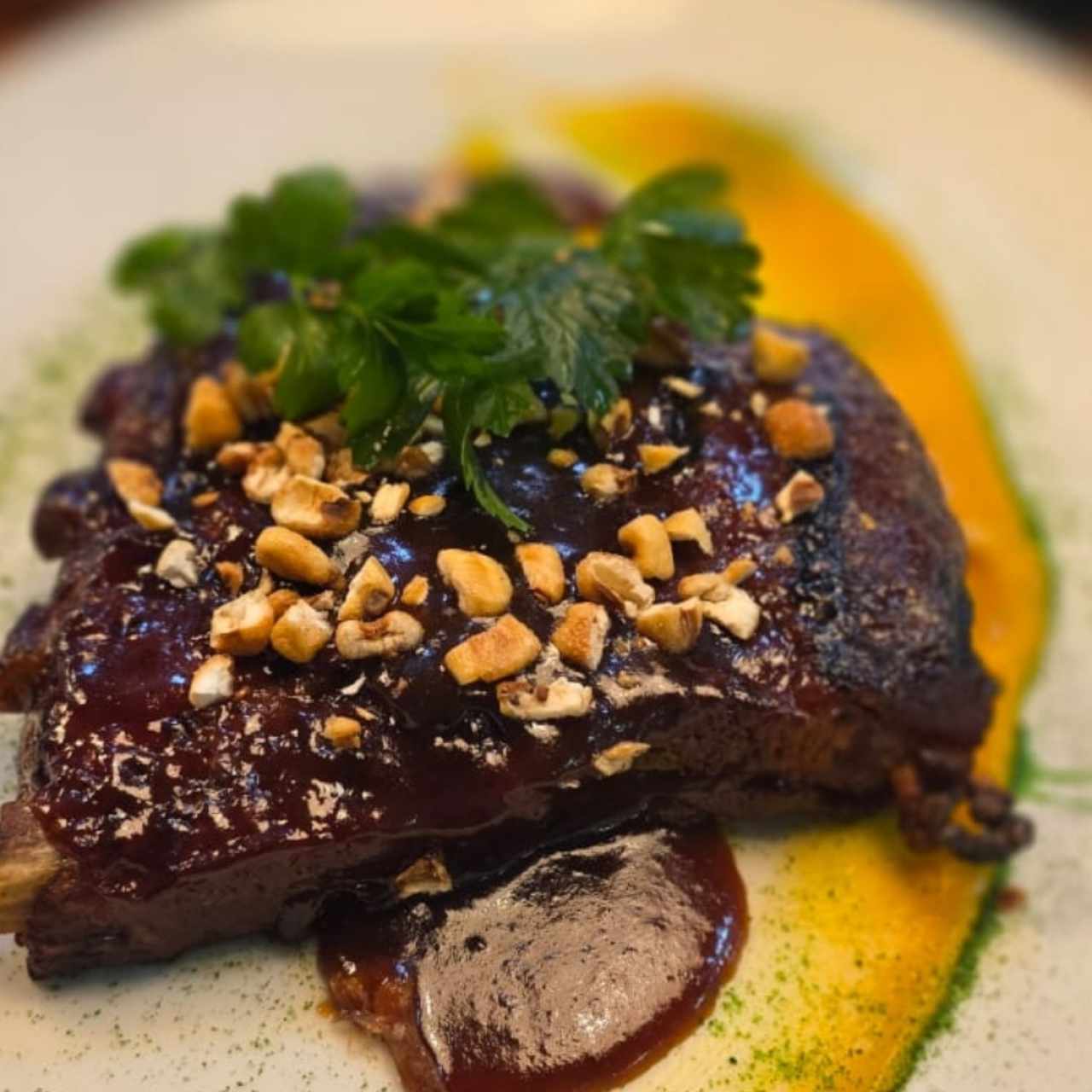 Costillas de cerdo a baja temperatura 