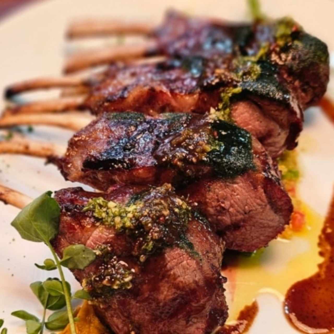 Lamb rack pieza completa