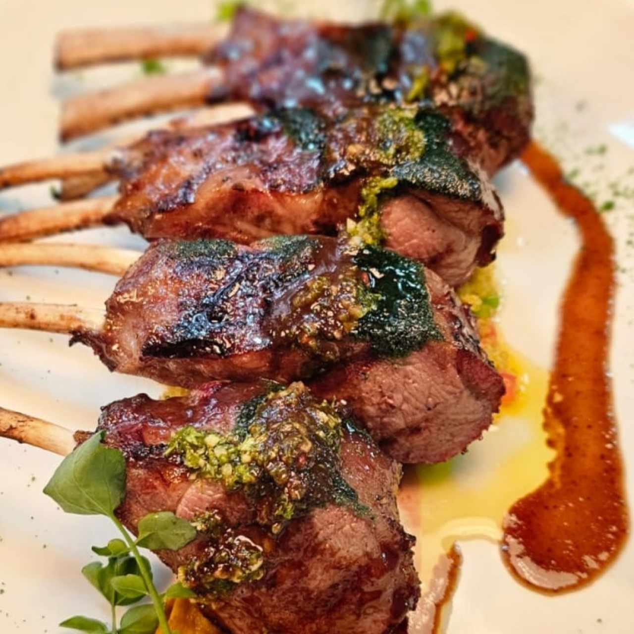 Lamb rack pieza completa