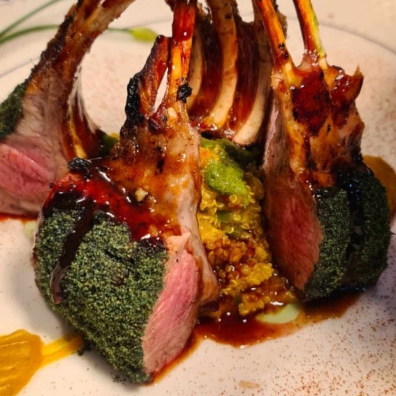 Lamb rack pieza completa