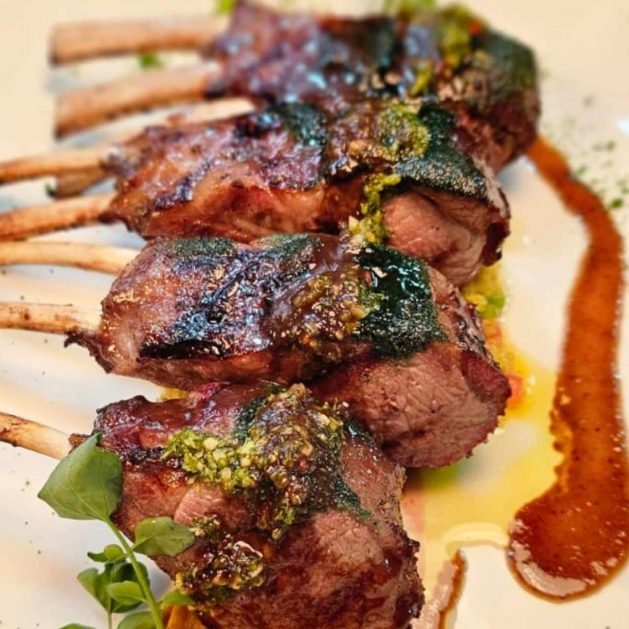 Lamb rack pieza completa