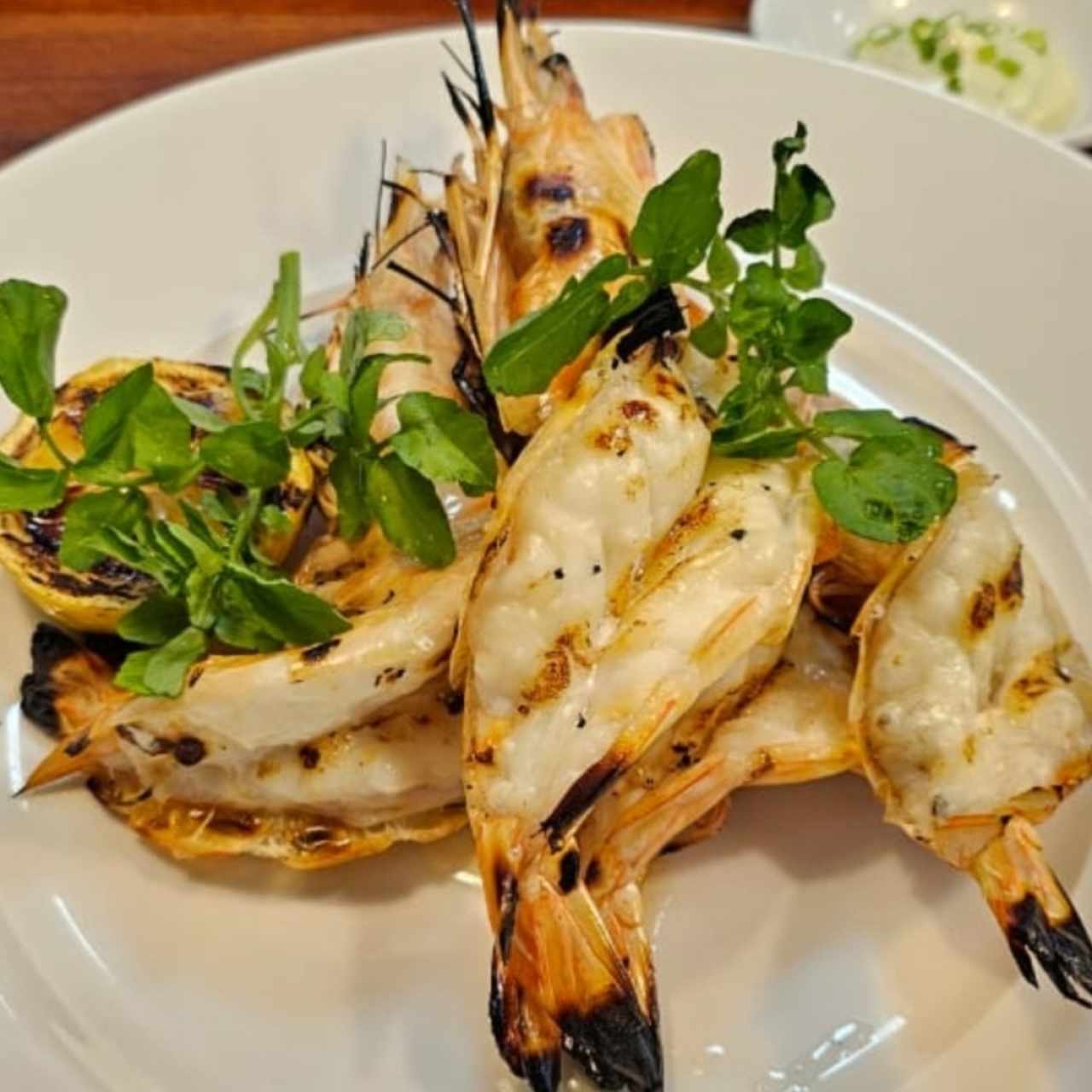 Langostinos jumbo a la brasa