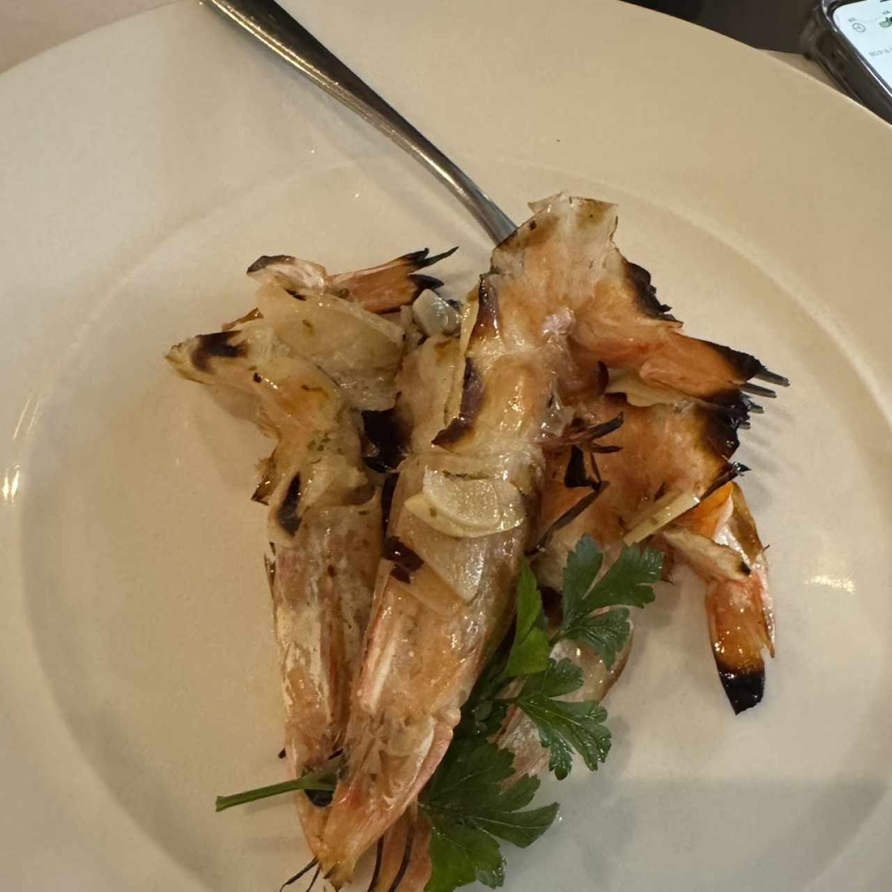Langostinos jumbo a la brasa