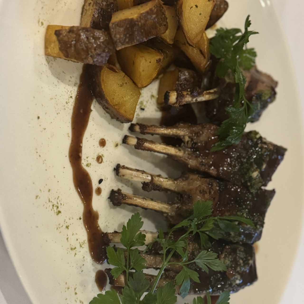 Lamb rack pieza completa