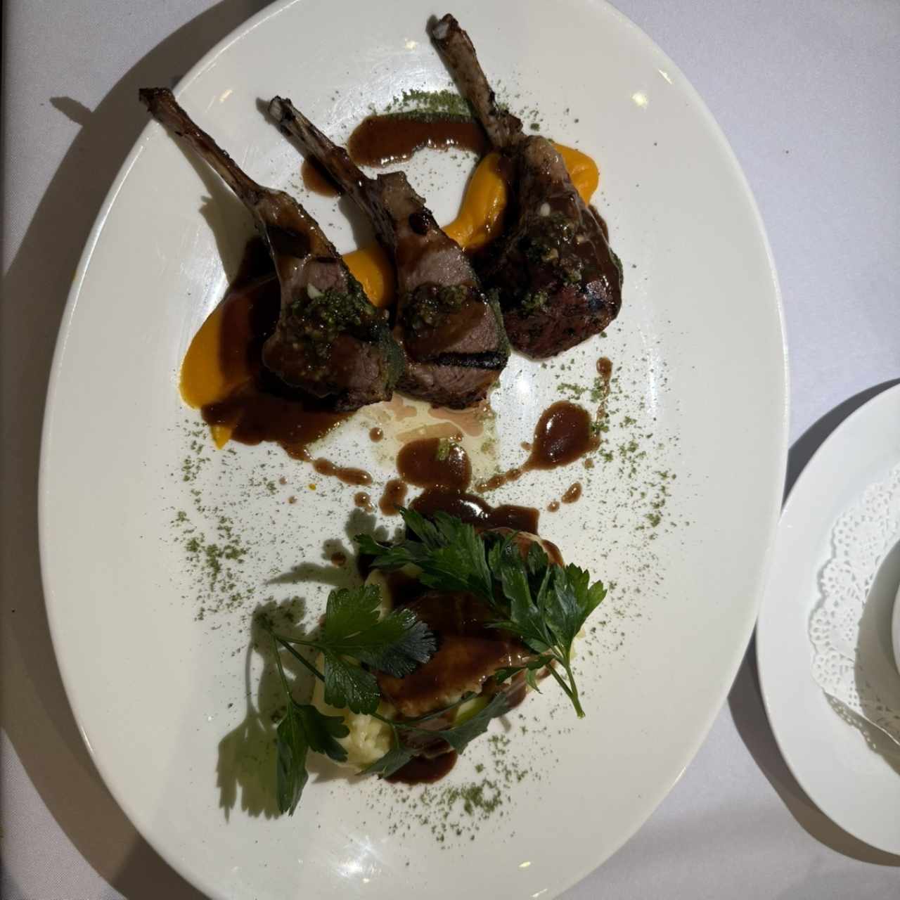 Lamb rack pieza completa