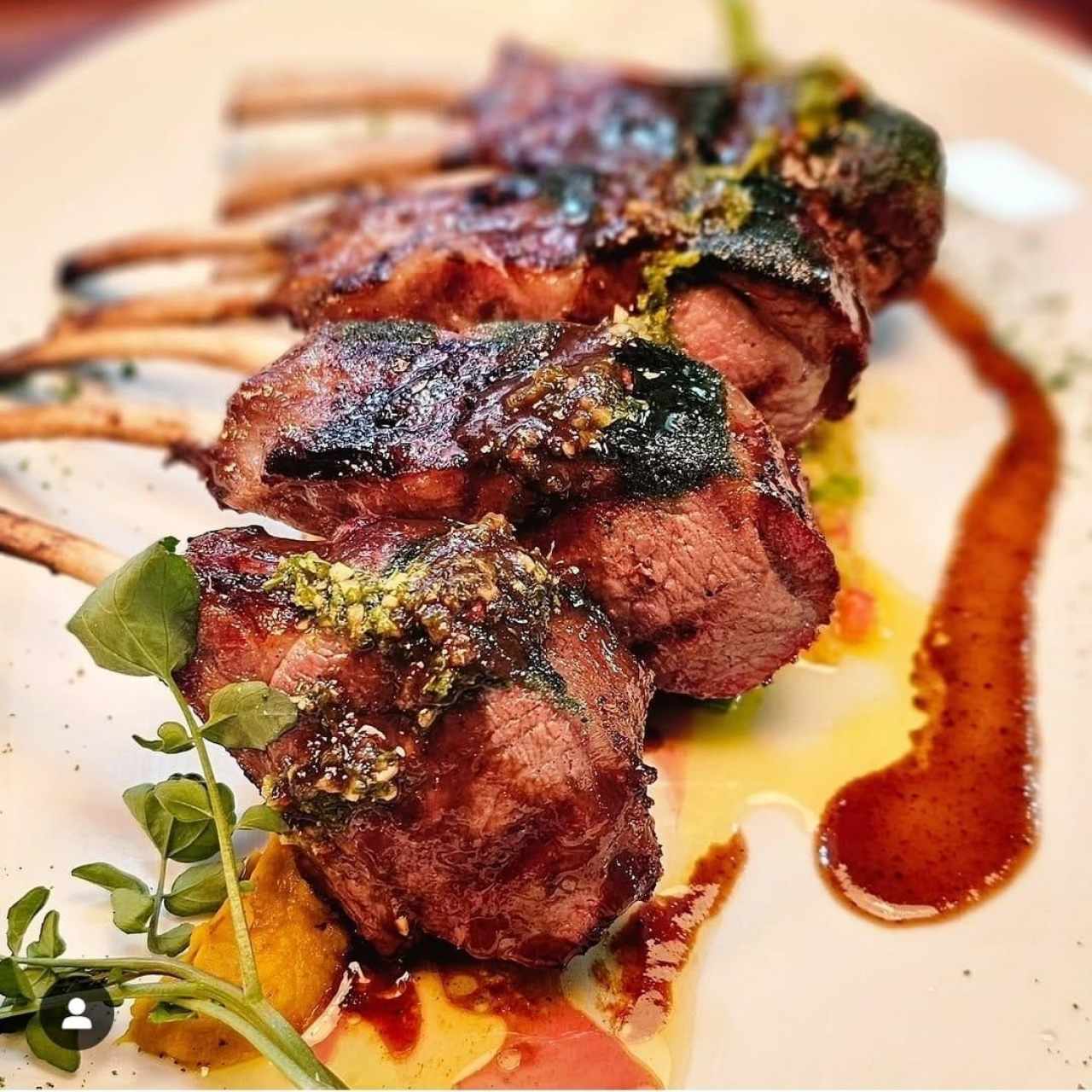 Lamb rack pieza completa
