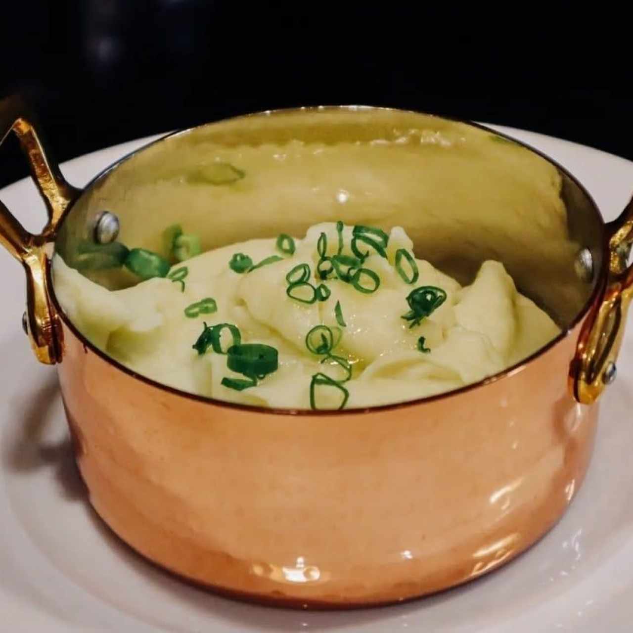 Puré sedoso de papa