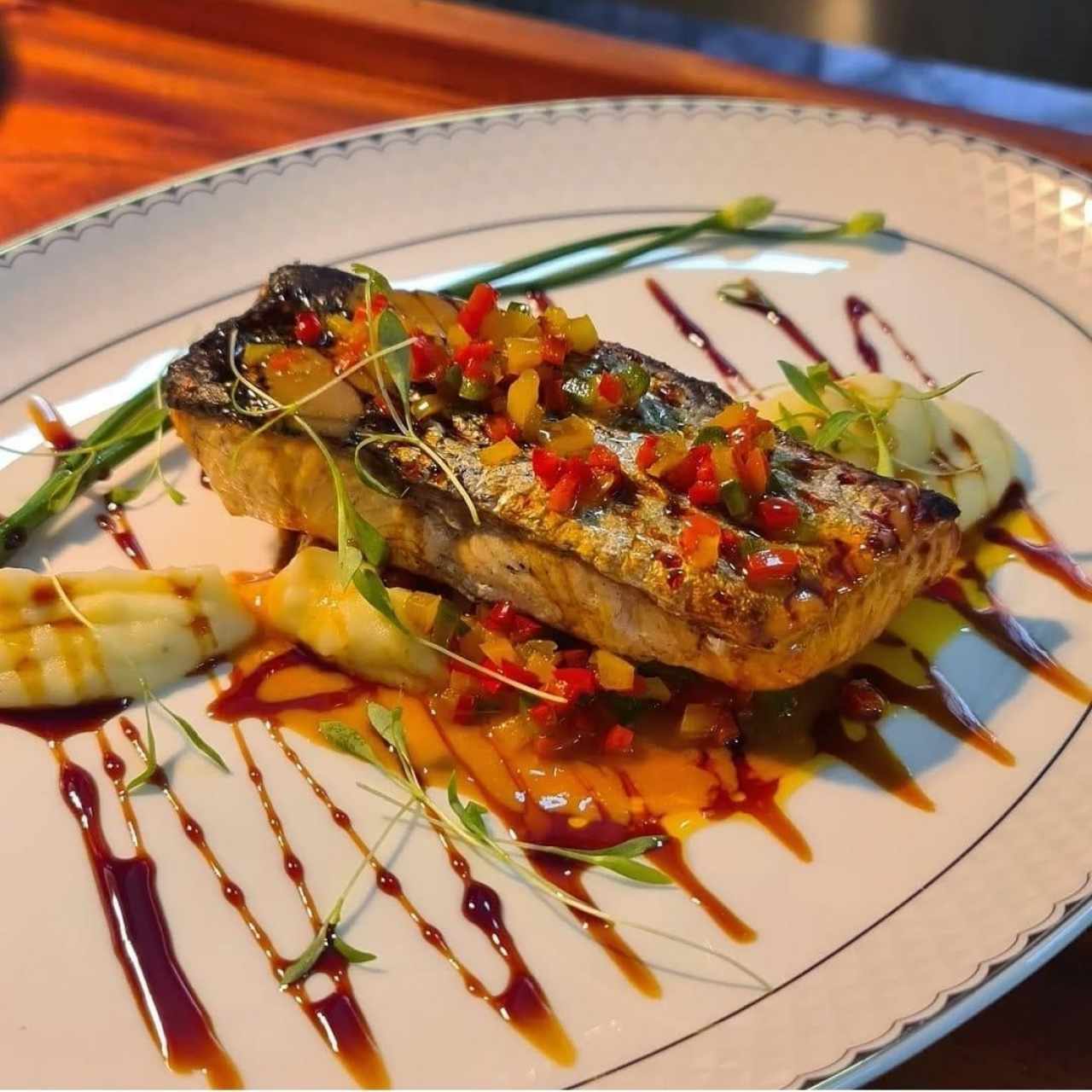Salmón a baja temperatura