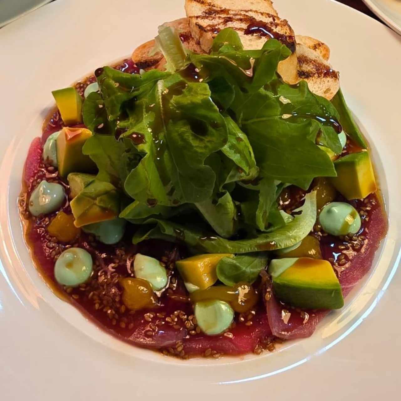 Carpaccio de atún