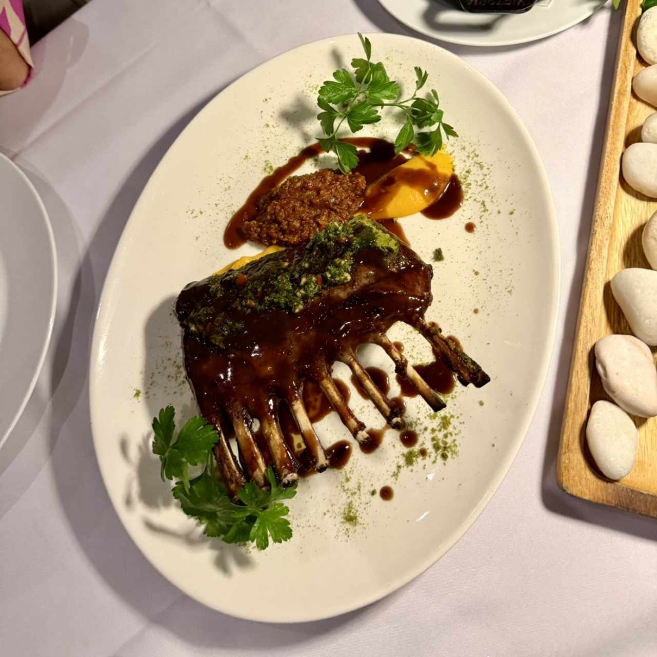 Lamb rack pieza completa