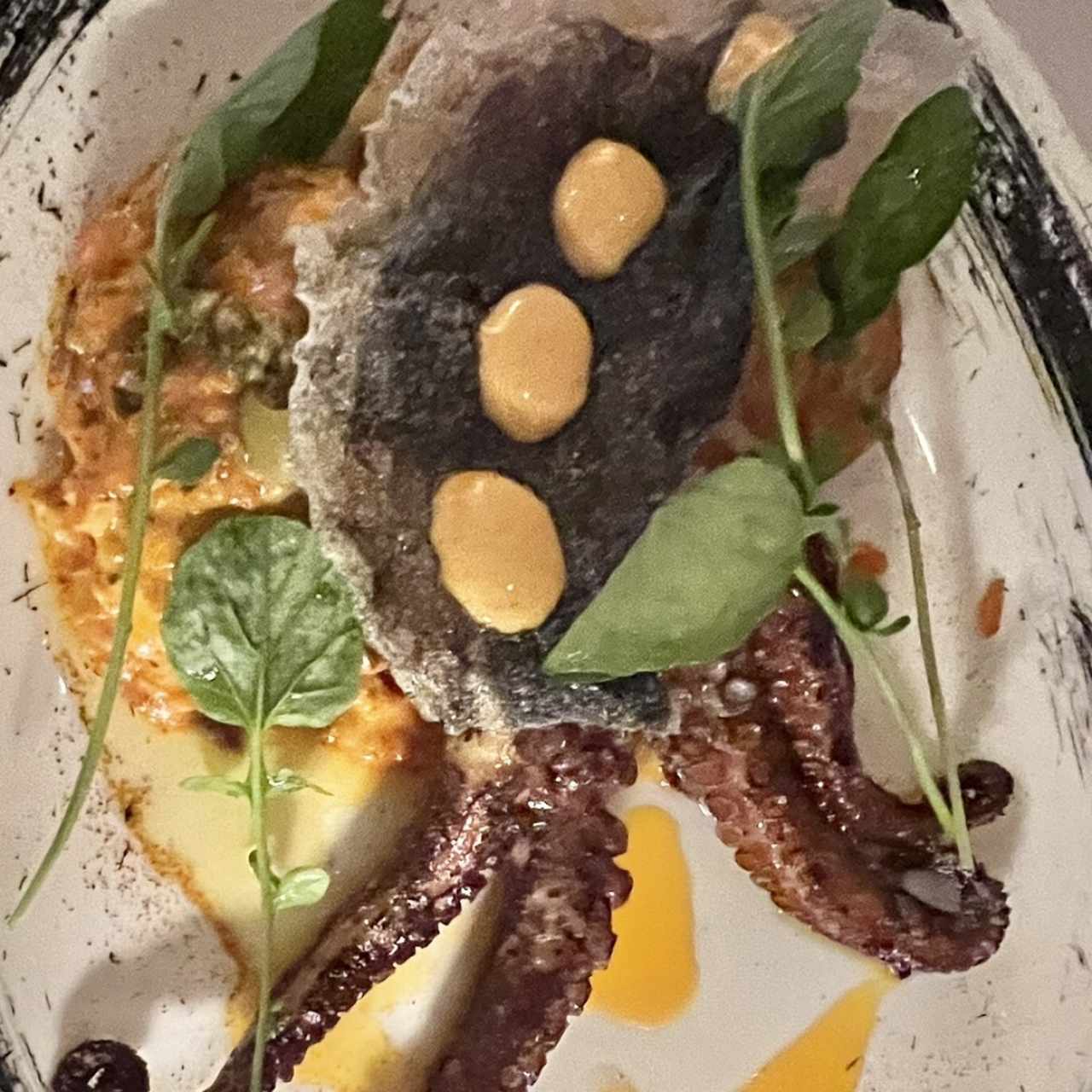 Pulpo del mediterráneo al grill
