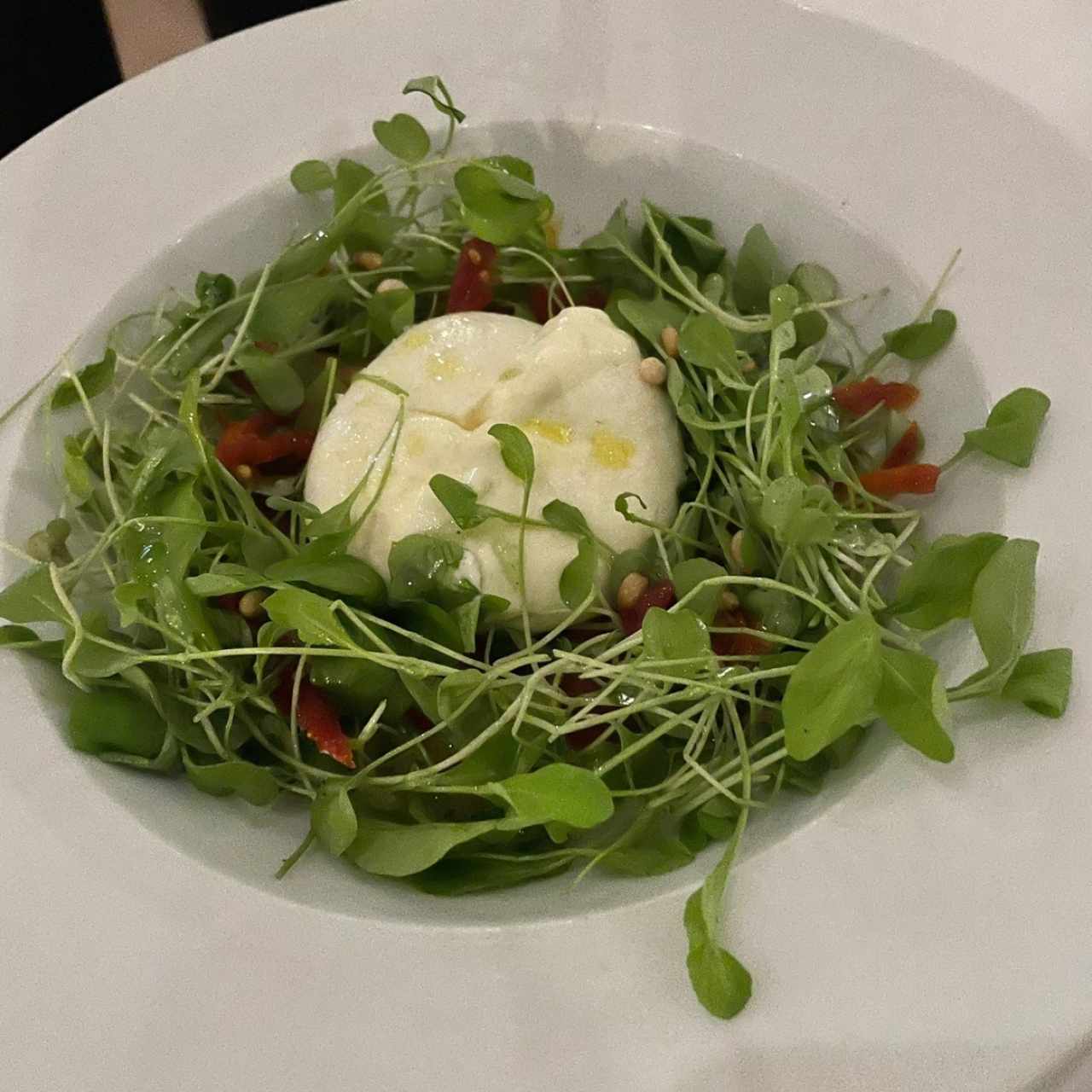 Ensalada de burrata