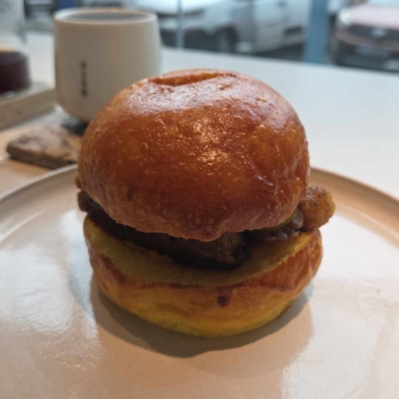 Coffe Smoked Brisket Sandwich