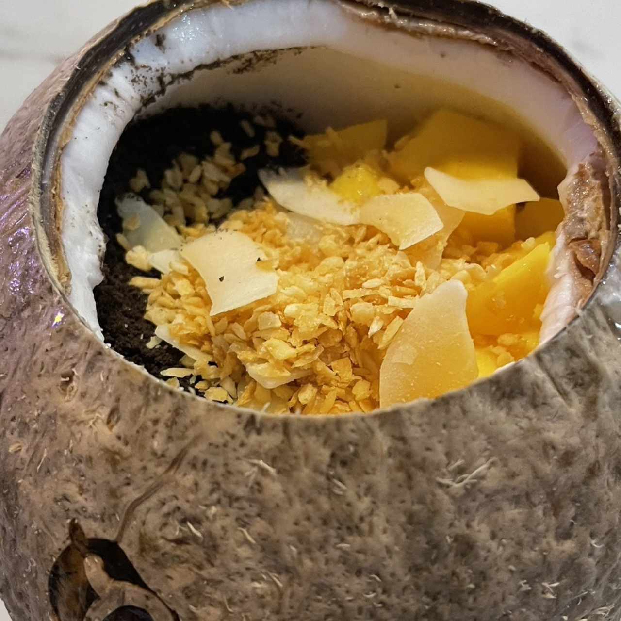 Gelatina De Coco Con Fruta